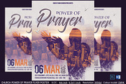 Church Power Of Prayer Flyer Poster