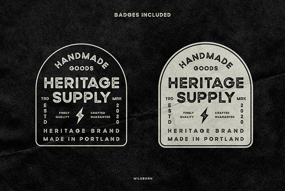 Wildborn Vintage Sans Typeface in Display Fonts - product preview 2
