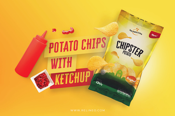 Chips Package Mockup #12