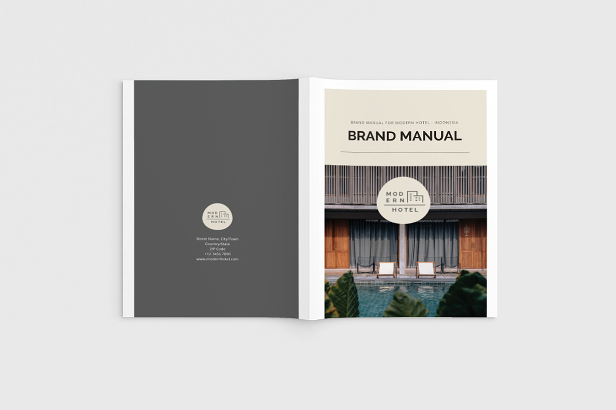 Brand Manual Magazine in Magazine Templates - product preview 8