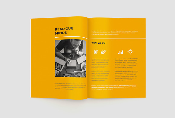 Yellow Corporate Magazine in Magazine Templates - product preview 6