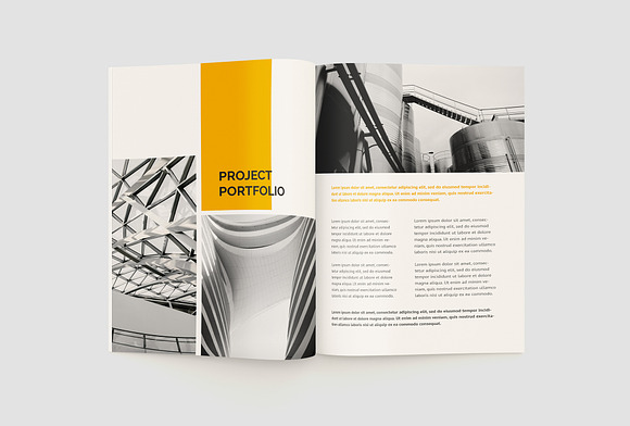 Yellow Corporate Magazine in Magazine Templates - product preview 9