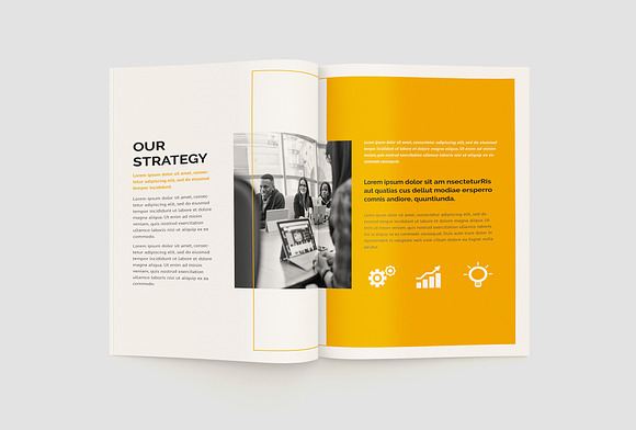 Yellow Corporate Magazine in Magazine Templates - product preview 11