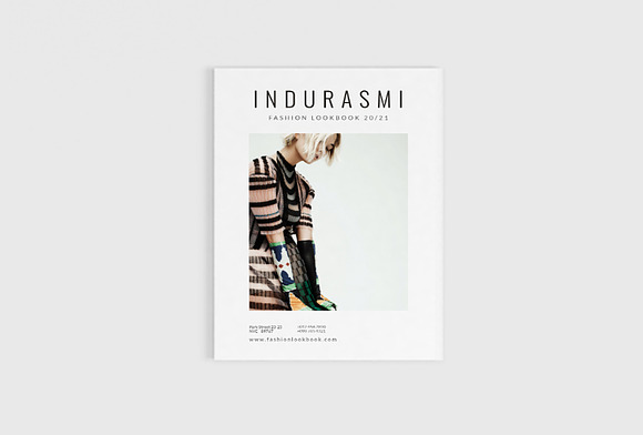 Fashion Lookbook Magazine in Magazine Templates - product preview 1
