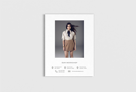 Fashion Lookbook Magazine in Magazine Templates - product preview 2