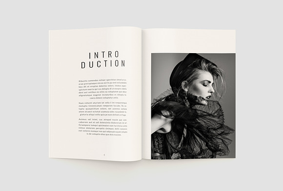 Fashion Lookbook Magazine in Magazine Templates - product preview 4