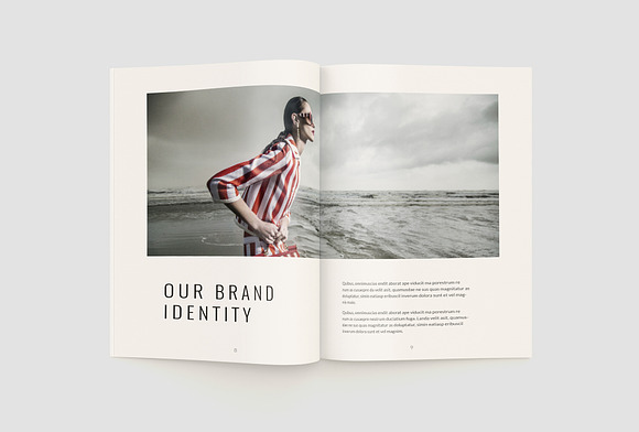 Fashion Lookbook Magazine in Magazine Templates - product preview 6