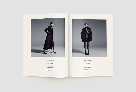 Fashion Lookbook Magazine in Magazine Templates - product preview 9