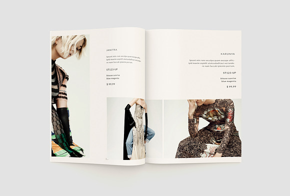 Fashion Lookbook Magazine in Magazine Templates - product preview 10
