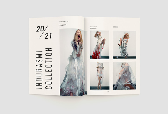 Fashion Lookbook Magazine in Magazine Templates - product preview 12