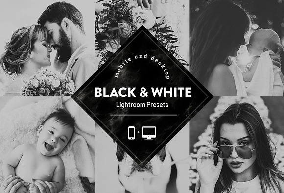 Black & White Lightroom Presets in Add-Ons - product preview 6