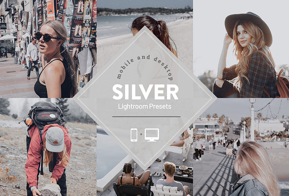 Silver Lightroom Presets Mobile in Add-Ons - product preview 7