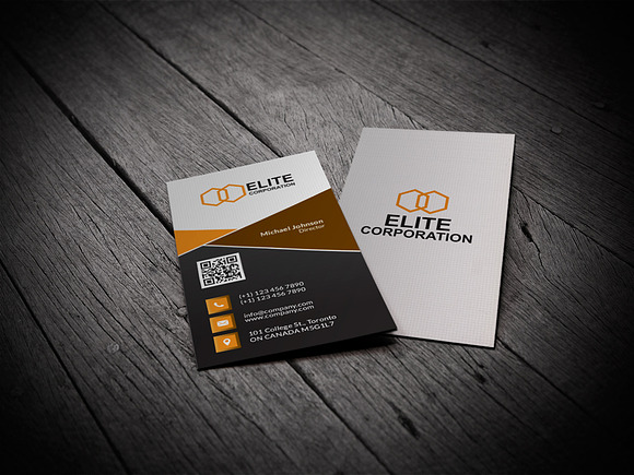 2 in 1 Business Cars in Business Card Templates - product preview 5
