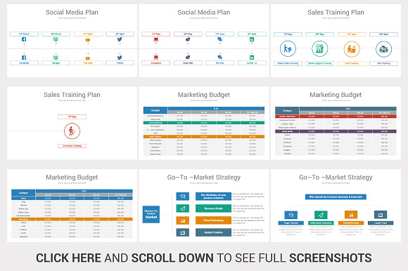 Marketing Plan Google Slides in Google Slides Templates - product preview 7
