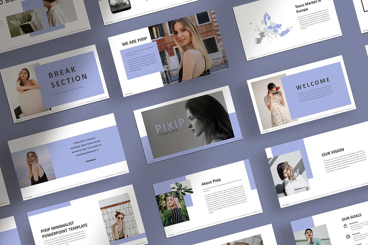 Pixip - Presentation Template in PowerPoint Templates - product preview 8