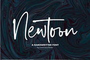 Newtoon - Handwritten Font