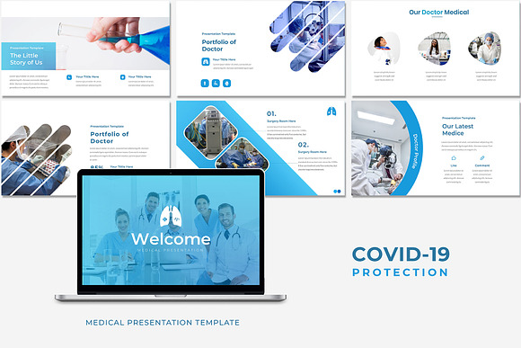 Covid-19 Protection - Google Slide in Google Slides Templates - product preview 1