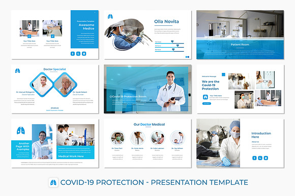 Covid-19 Protection - Google Slide in Google Slides Templates - product preview 3