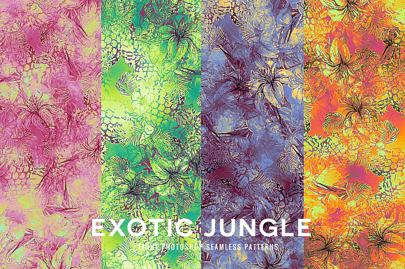 Exotic Jungle in Patterns - product preview 1