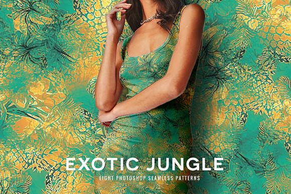 Exotic Jungle in Patterns - product preview 2