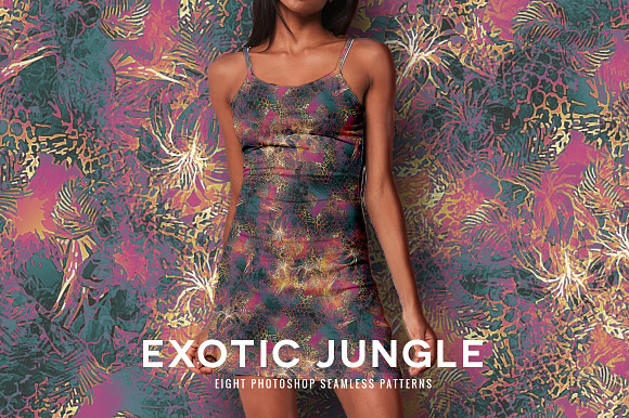 Exotic Jungle in Patterns - product preview 4