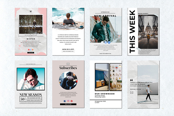 Minimal Bundle in Instagram Templates - product preview 23