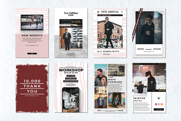 Minimal Bundle in Instagram Templates - product preview 24