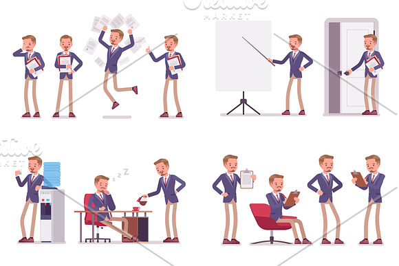 Business Characters Creation Kit in Illustrations - product preview 17