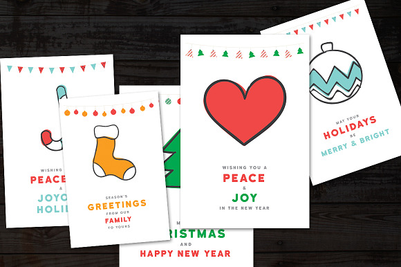 Christmas Greeting Cards 2016 vol.1 in Card Templates - product preview 1