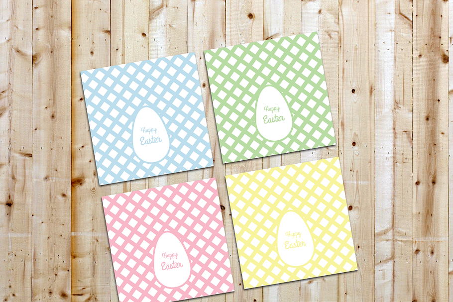 Classy Easter Cards - Set of 4