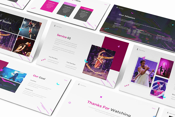 Dance Google Slides Template in Google Slides Templates - product preview 1
