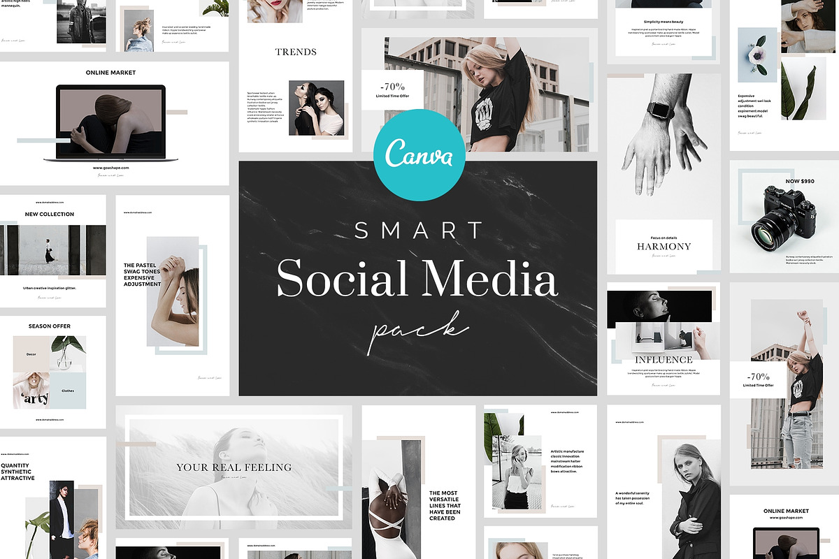 Smart Canva Social Media Pack in Instagram Templates - product preview 8