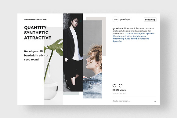 Smart Canva Social Media Pack in Instagram Templates - product preview 4
