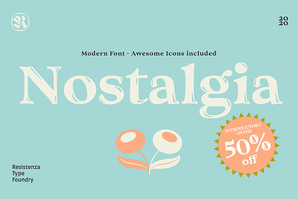 Nostalgia 50% off in Serif Fonts - product preview 10