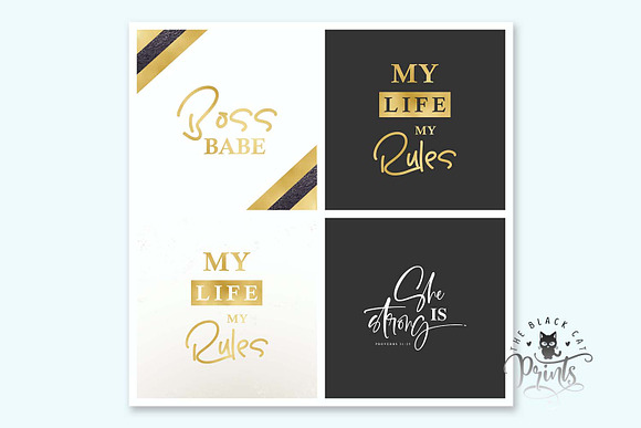 Girl Power Instagram Post Quotes in Instagram Templates - product preview 7