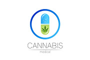 Cannabis in the tablet pill capsule