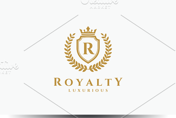 Royalty - R Logo in Logo Templates - product preview 1