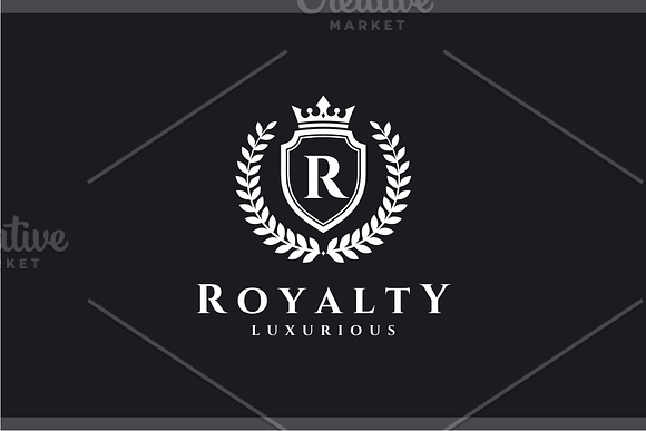 Royalty - R Logo in Logo Templates - product preview 2