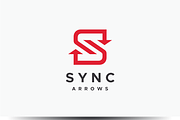 Sync Arrows - S Logo