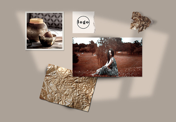 Mood Board Mockup - Photographer in Branding Mockups - product preview 4