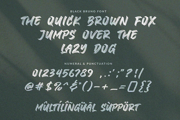 BLACK BRUNO // Brush Font in Blackletter Fonts - product preview 9