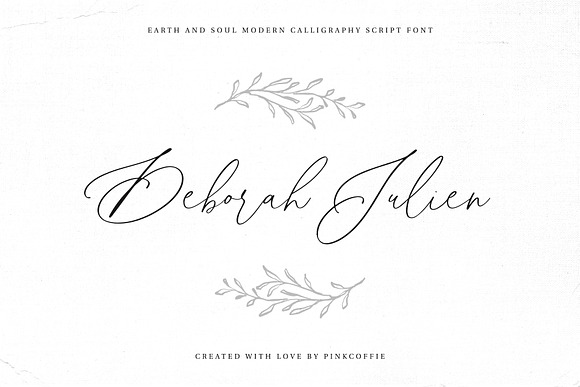 Earth And Soul | Modern Calligraphy in Script Fonts - product preview 9