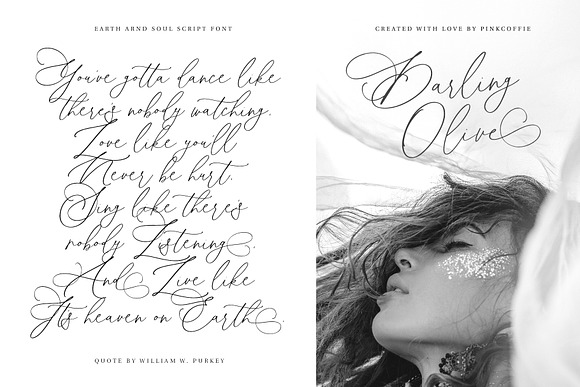Earth And Soul | Modern Calligraphy in Script Fonts - product preview 10