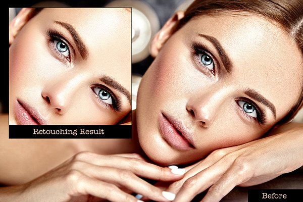 Beauty Skin Retouch PS Action