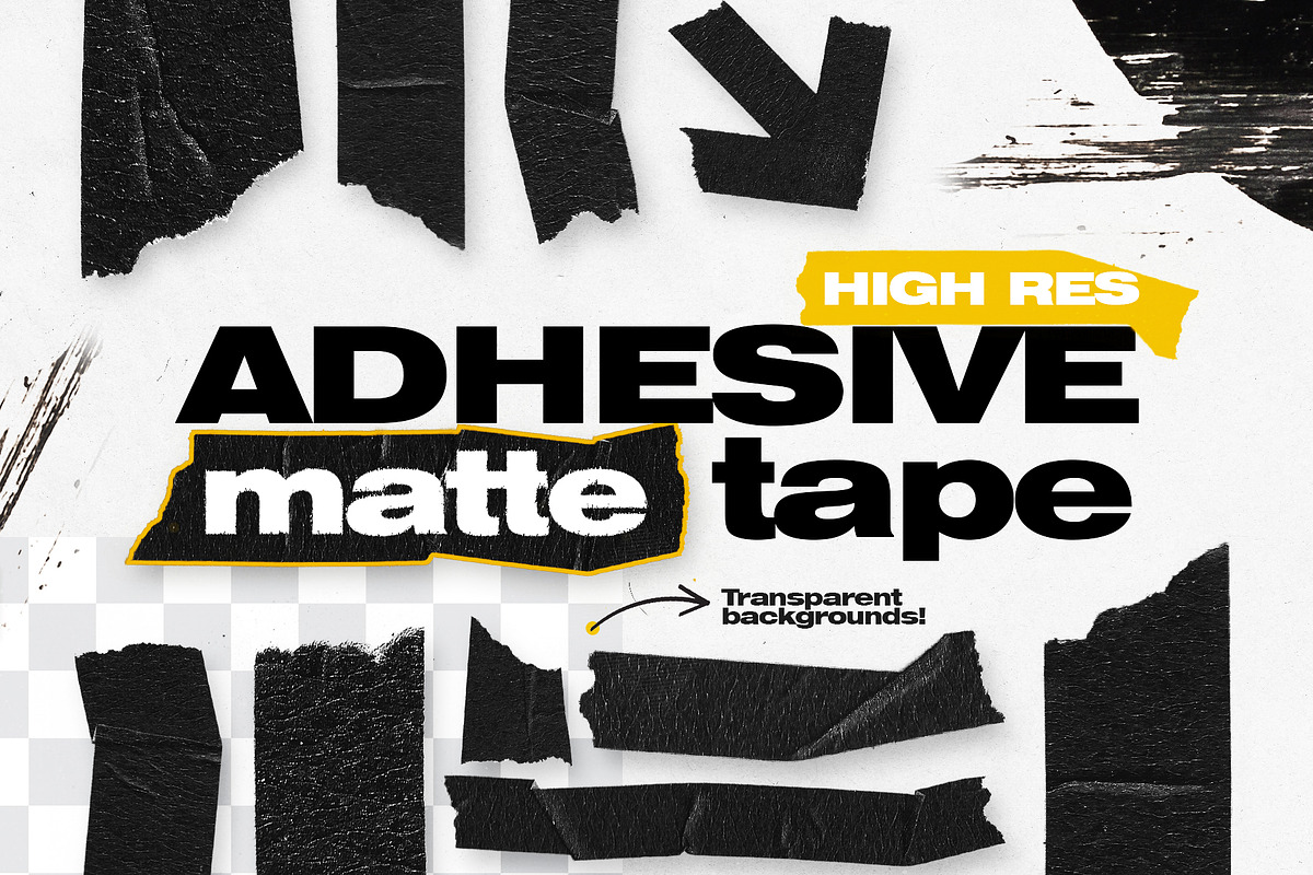 Adhesive Matte Tape Objects in Objects - product preview 8
