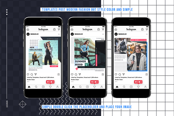 Modern Fashion Out Stories & Post in Instagram Templates - product preview 6