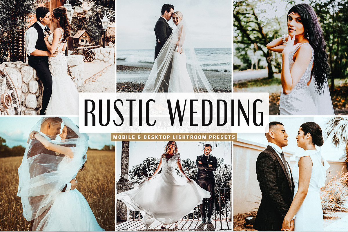 Rustic Wedding Pack Lightroom Preset in Add-Ons - product preview 8