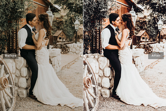 Rustic Wedding Pack Lightroom Preset in Add-Ons - product preview 1