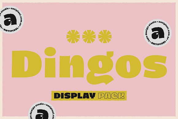 Dingos Display Pack in Display Fonts - product preview 16