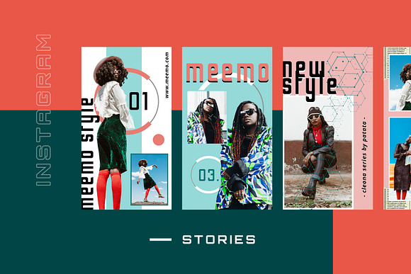 Meemo - Instagram Stories Template in Instagram Templates - product preview 3
